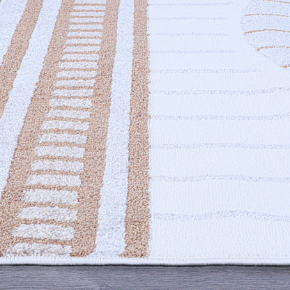 Latte Ripple - Indoor Soft-Touch Rug