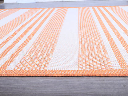 Sunset Glow - Machine-Washable Indoor/Outdoor Rug