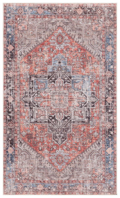 Red Luxe - Machine Washable Area Rug