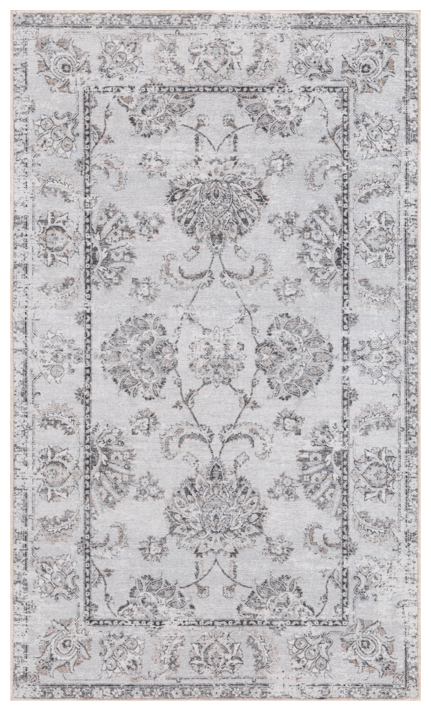 Aethereal Bloom - Machine Washable Area Rug