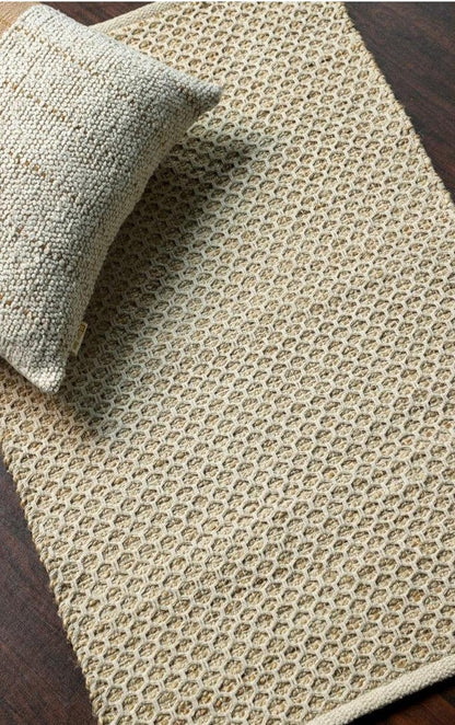 Honeycomb Haven - Jute Rug