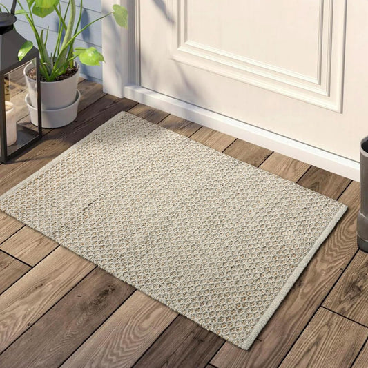 Honeycomb Haven - Jute Rug