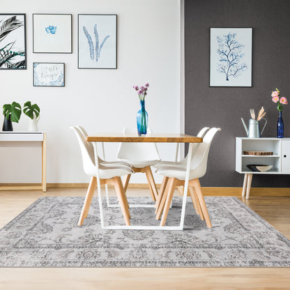 Aethereal Bloom - Machine Washable Area Rug