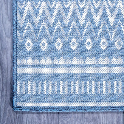 Ocean Depths - Machine-Washable Indoor/Outdoor Rug