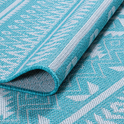 Aqua Breeze - Machine-Washable Indoor/Outdoor Rug