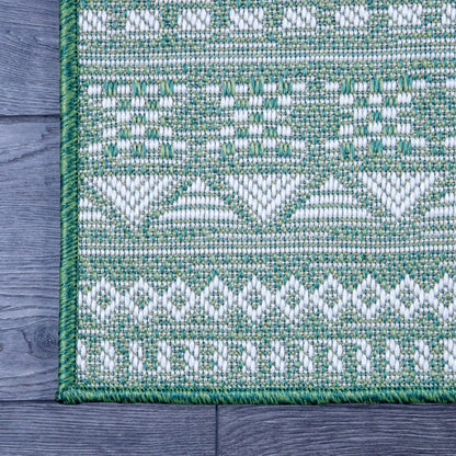 Jade Whisper - Machine-Washable Indoor/Outdoor Rug