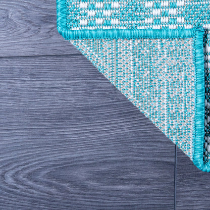 Seaside Breeze - Machine-Washable Indoor/Outdoor Rug