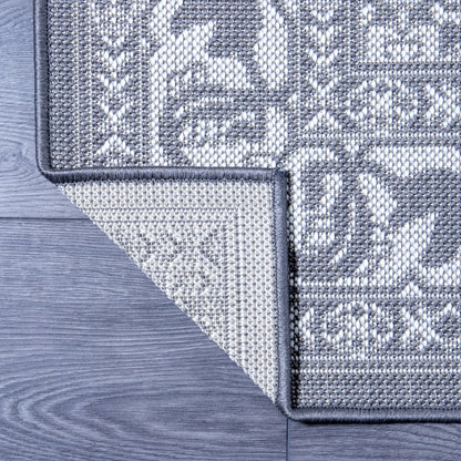 Silver Lining - Machine-Washable Indoor/Outdoor Rug