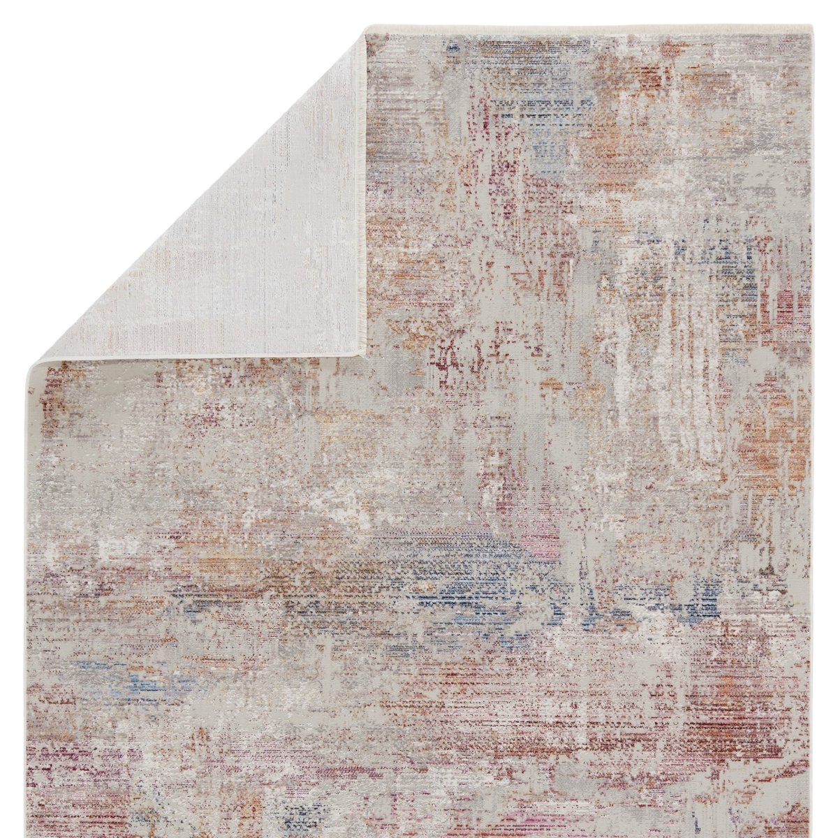 Aurora Indoor/Outdoor Multicolored/Pink Runner Rug