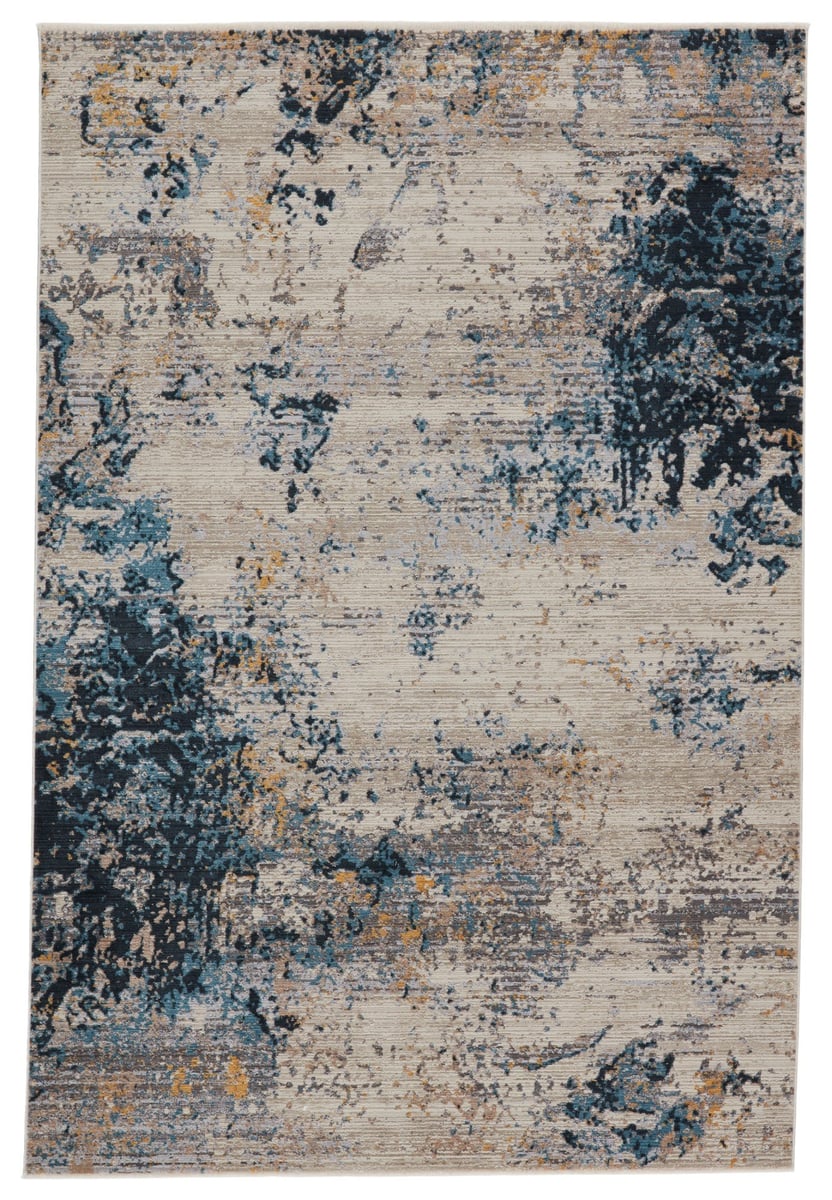 Wheaten Heights  Indoor/Outdoor Blue/Gray Runner Rug