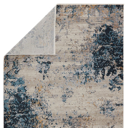 Wheaten Heights  Indoor/Outdoor Blue/Gray Runner Rug