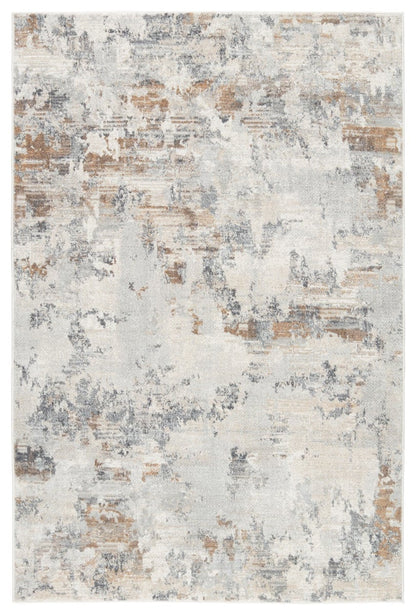 Majestic Knit Indoor/Outdoor Gray/Beige Runner Rug