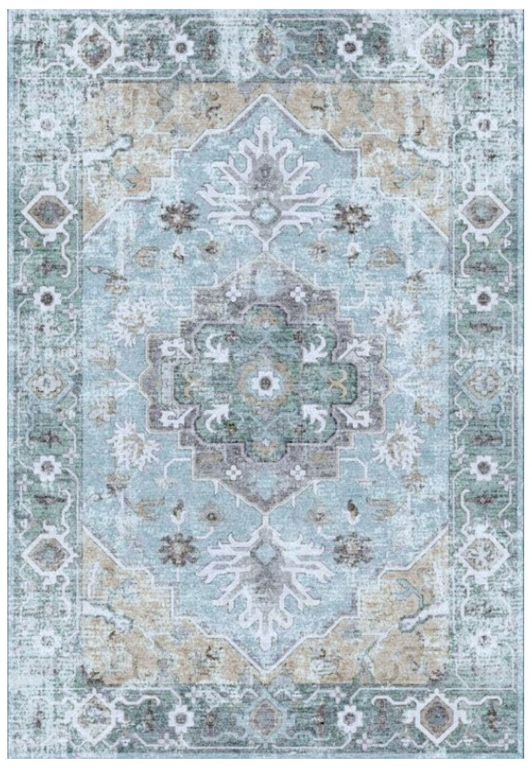 Parisian Charm - Machine Washable Area Rug