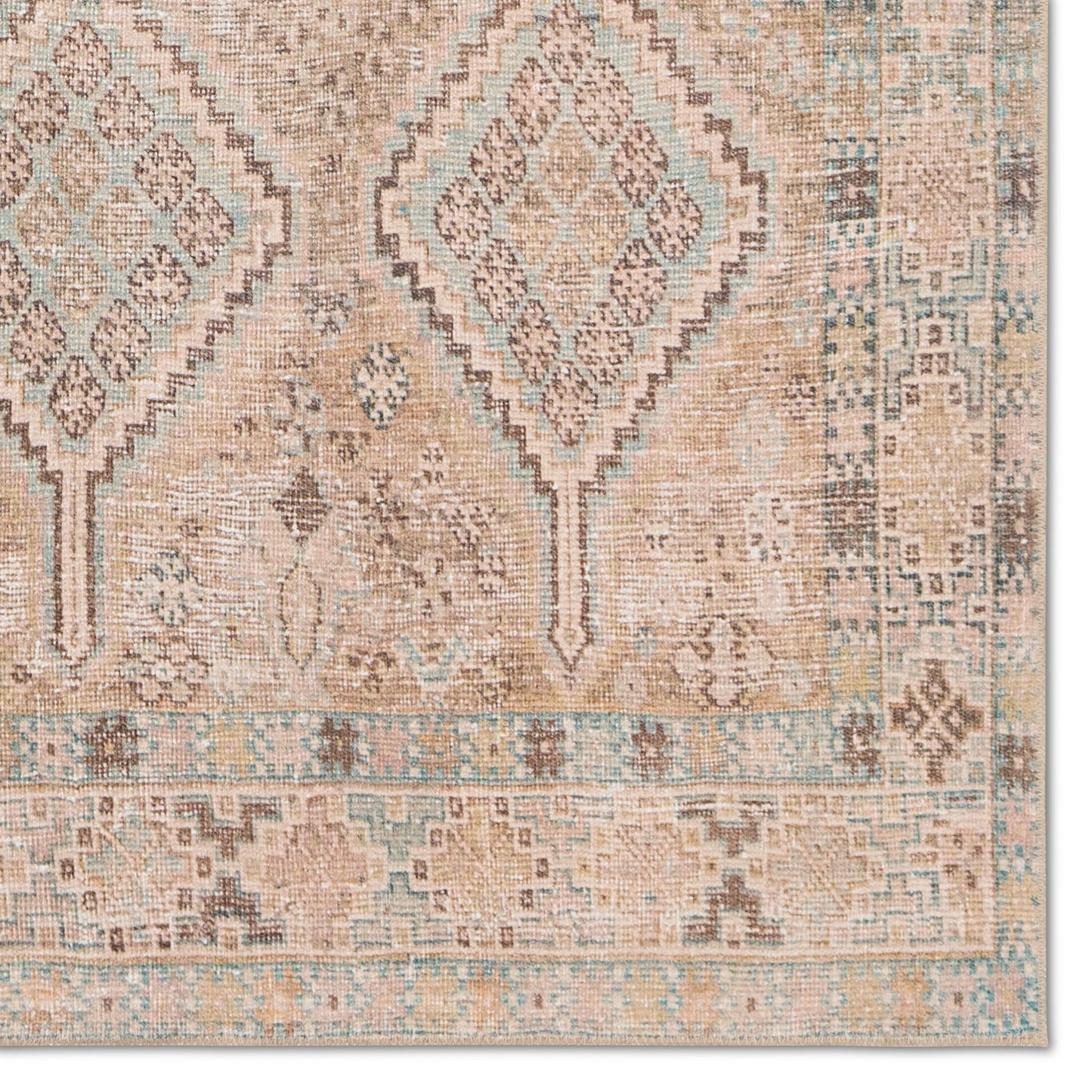 Spanish Villa Trellis - Machine Washable Area Rug