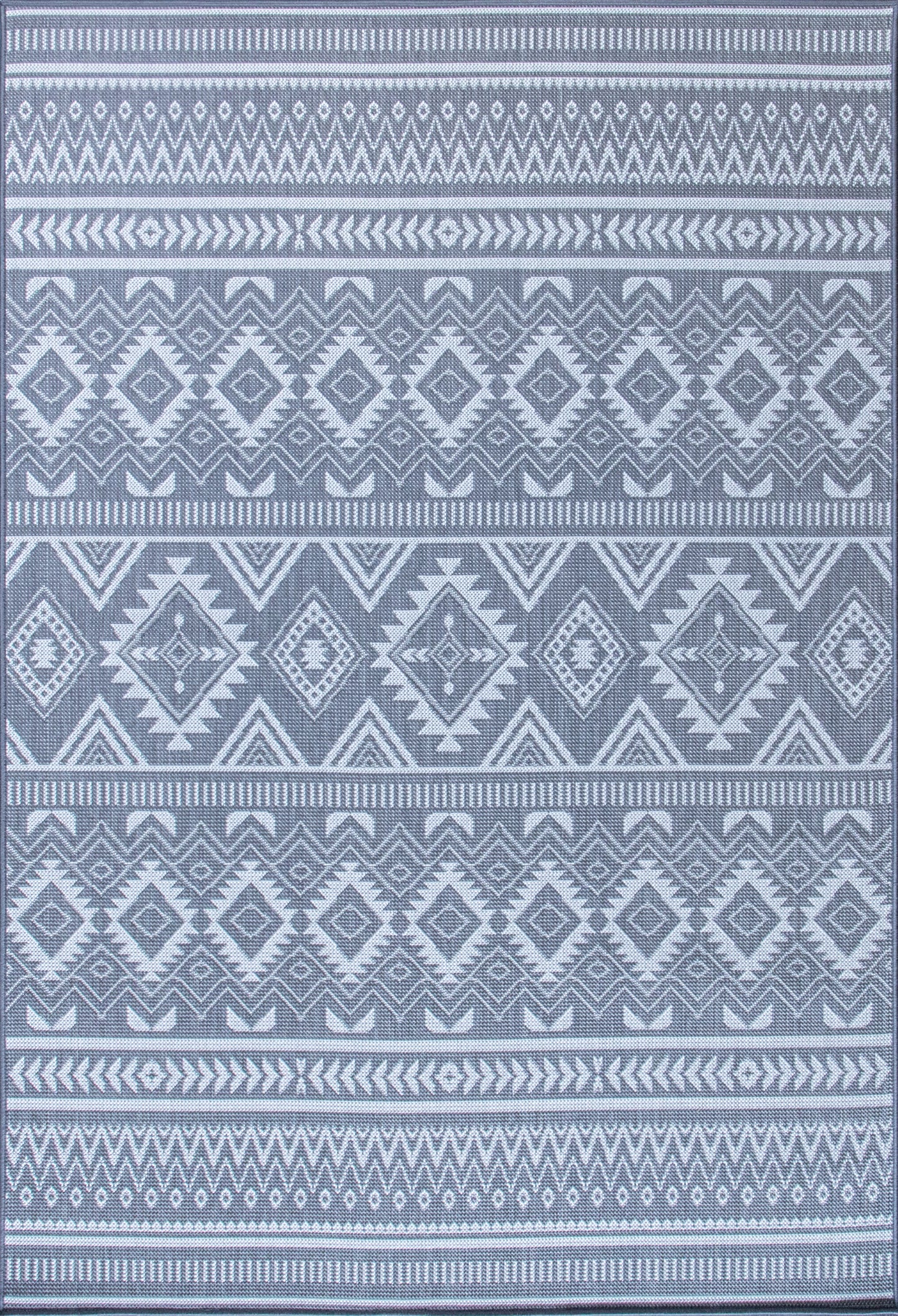 Misty Morning - Machine-Washable Indoor/Outdoor Rug