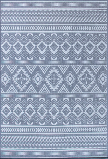 Misty Morning - Machine-Washable Indoor/Outdoor Rug