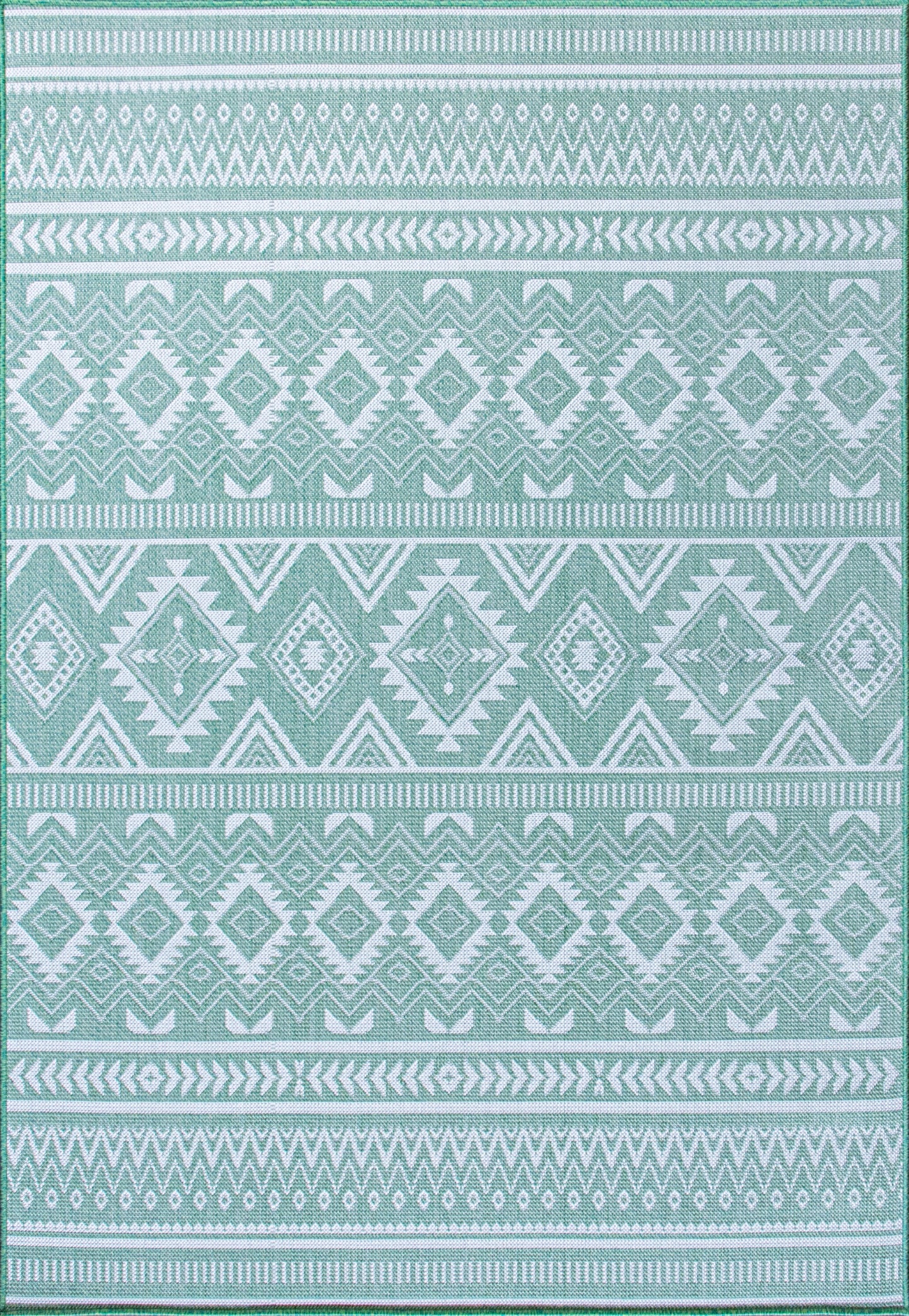 Emerald Oasis - Machine-Washable Indoor/Outdoor Rug