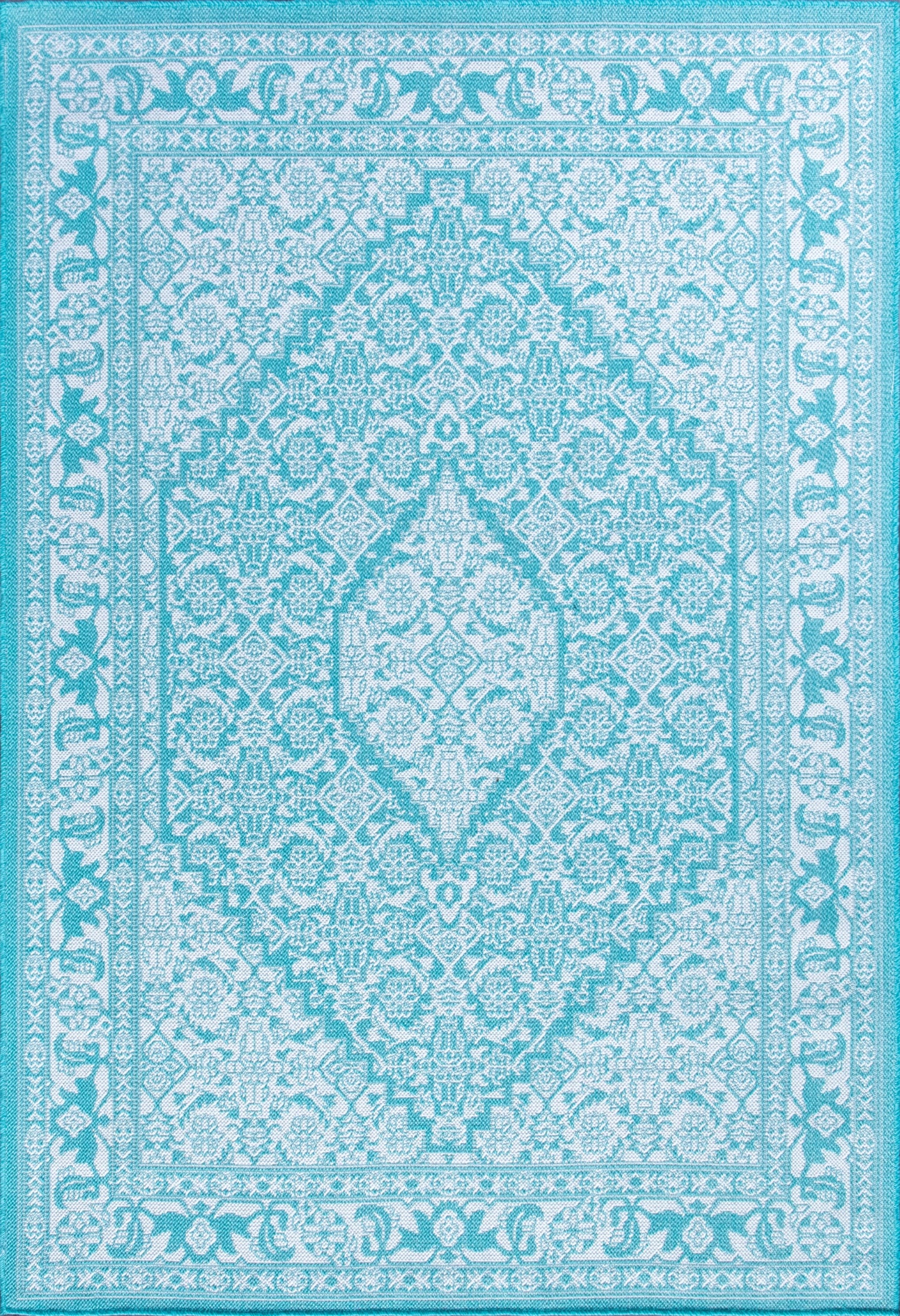 Coastal Calm - Machine-Washable Indoor/Outdoor Rug