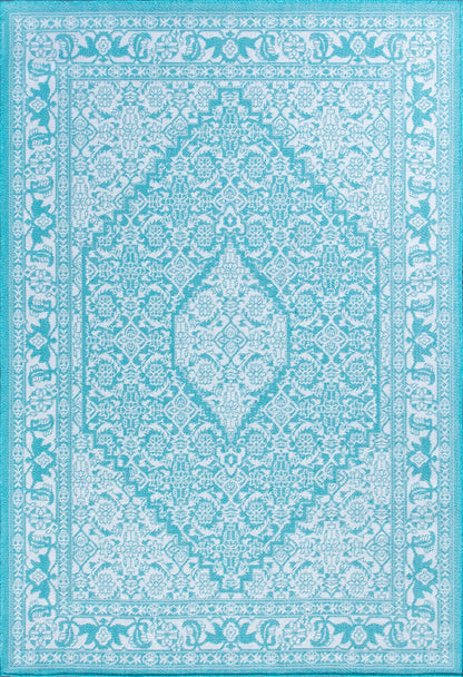 Coastal Calm - Machine-Washable Indoor/Outdoor Rug