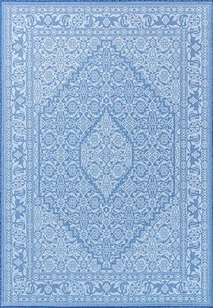 Sapphire Shores - Machine-Washable Indoor/Outdoor Rug