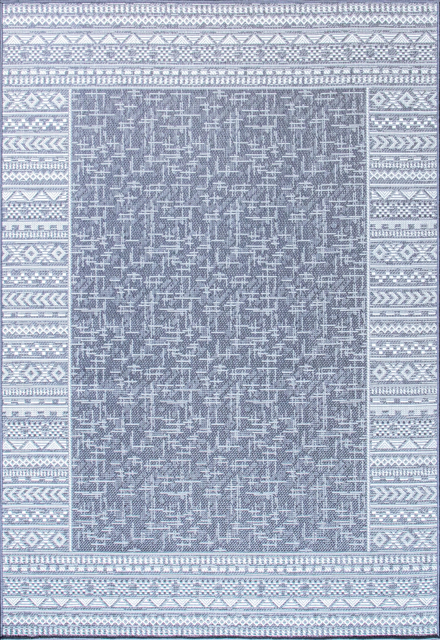 Stormy Horizon - Machine-Washable Indoor/Outdoor Rug