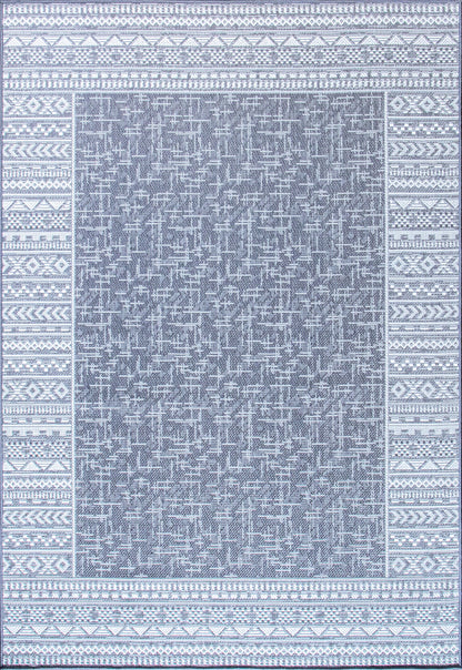 Stormy Horizon - Machine-Washable Indoor/Outdoor Rug