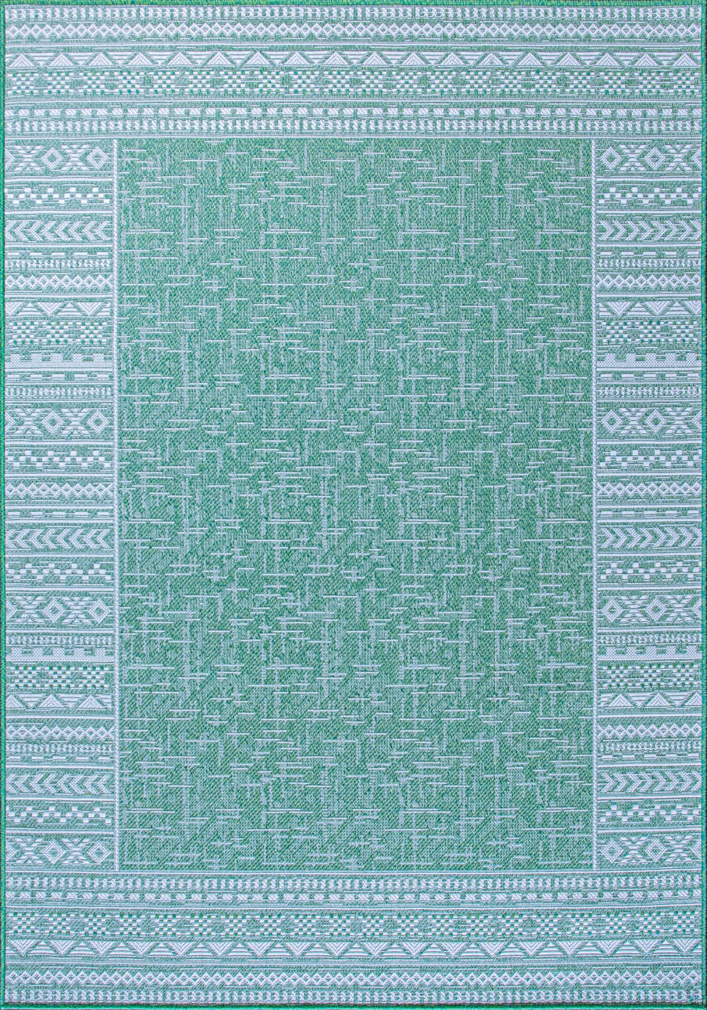 Jade Whisper - Machine-Washable Indoor/Outdoor Rug