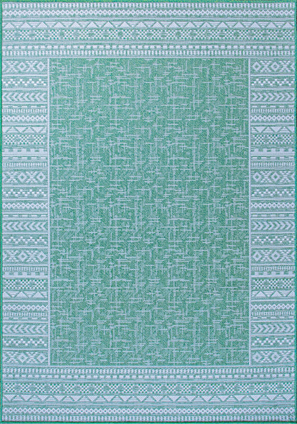 Jade Whisper - Machine-Washable Indoor/Outdoor Rug