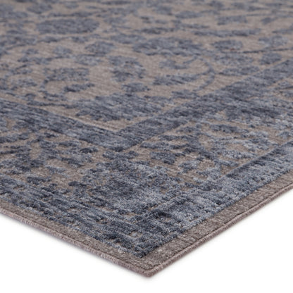 Nova Joyful Oriental Blue/ Gray Area Rug