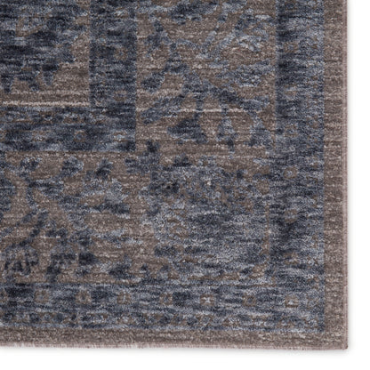 Nova Joyful Oriental Blue/ Gray Area Rug