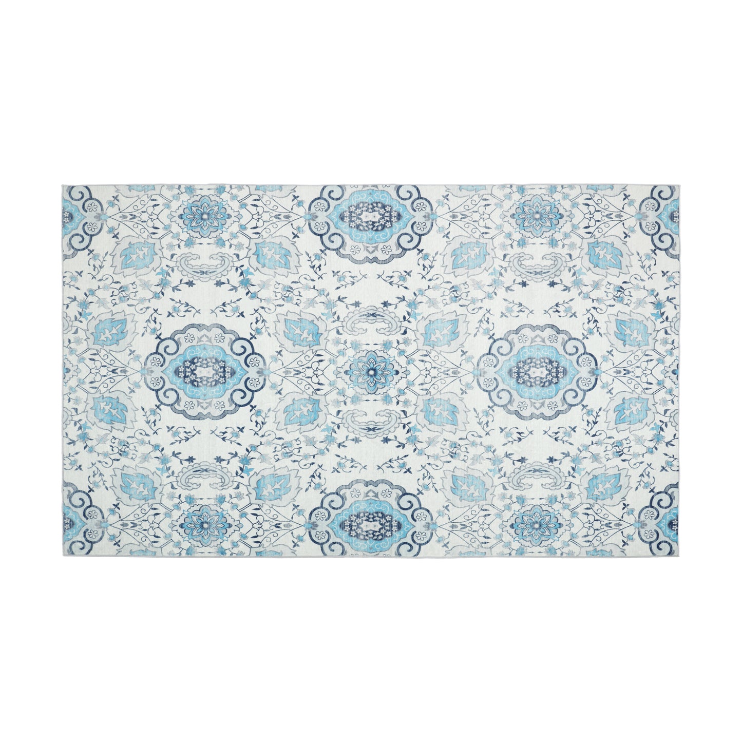 Royal Bloom - Machine Washable Area Rug