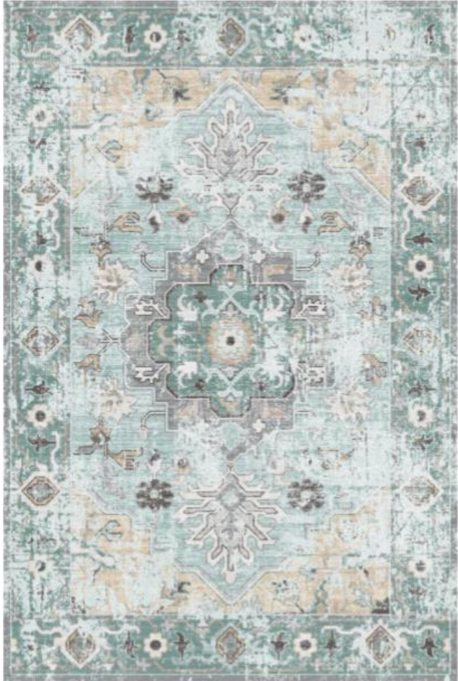 Parisian Charm - Machine Washable Area Rug