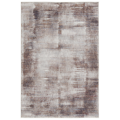 Voyage Seraphina Abstract Light Gray/ Brown Area Rug