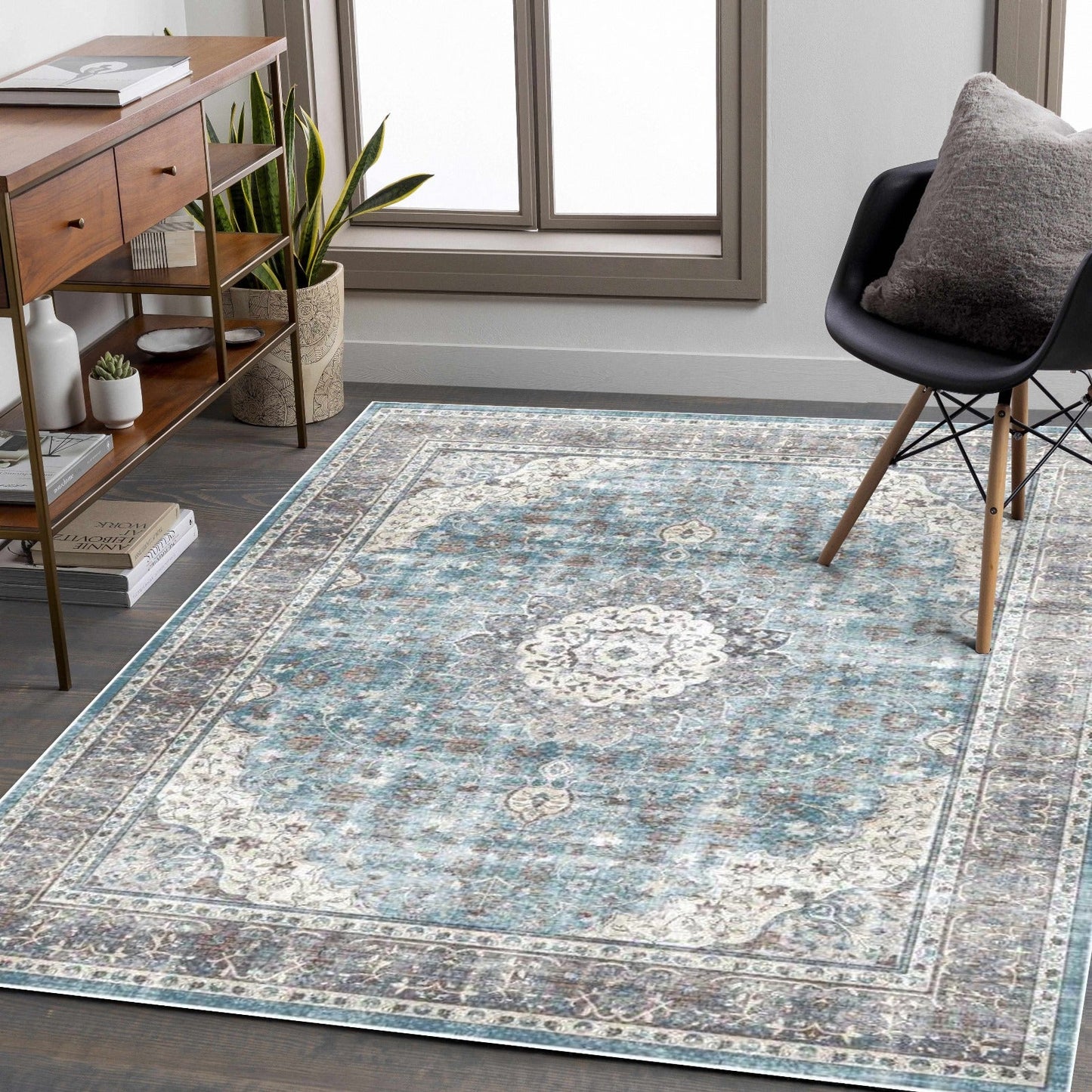 Tranquil Tide - Machine Washable Area Rug