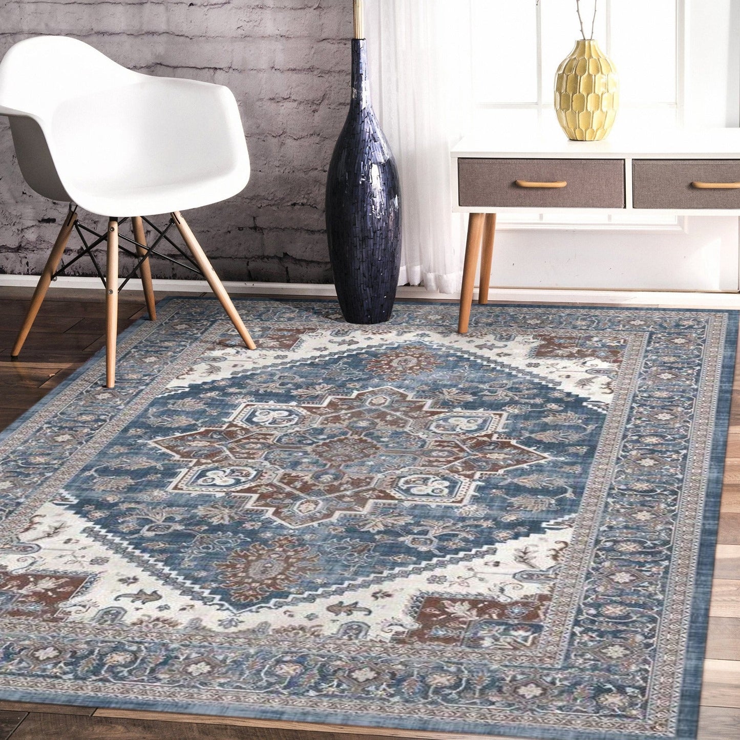 Midnight Sky - Machine Washable Area Rug