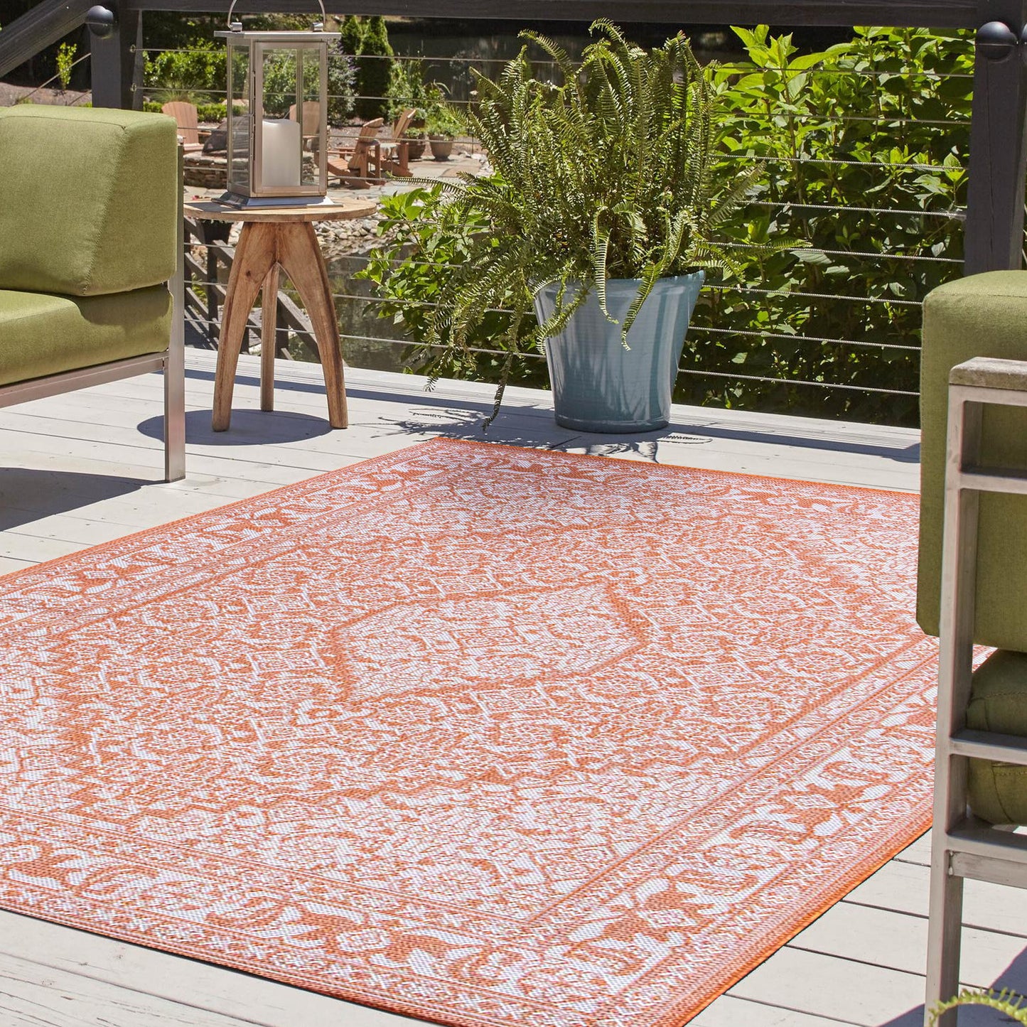 Desert Sand - Machine-Washable Indoor/Outdoor Rug