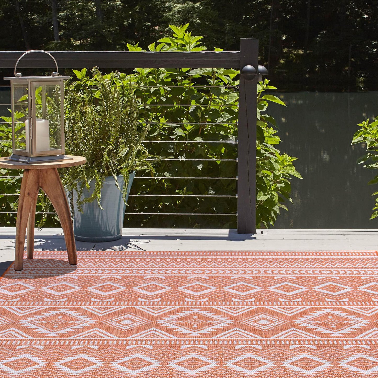 Terra Sunset - Machine-Washable Indoor/Outdoor Rug