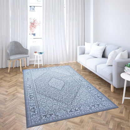 Silver Lining - Machine-Washable Indoor/Outdoor Rug