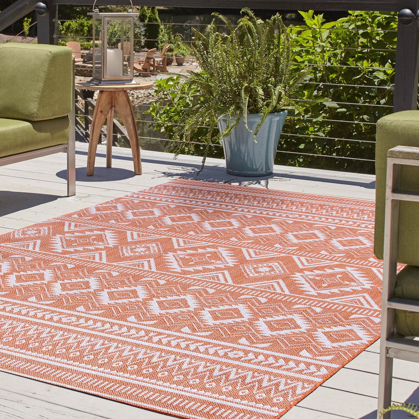 Terra Sunset - Machine-Washable Indoor/Outdoor Rug